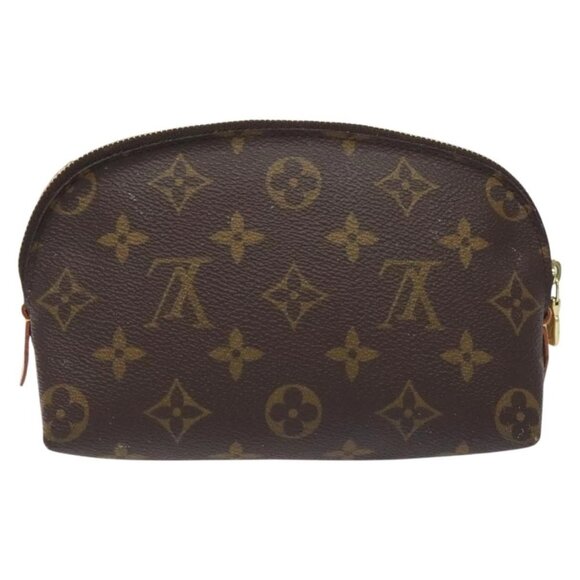 LOUIS VUITTON Monogram Pochette Cosmetic PM Pouch M43998 LV Auth 128903 - Picture 2 of 15